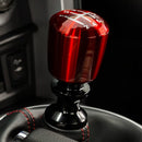 Raceseng Ashiko Shift Knob (Grabado Puerta 3) Adaptador M12x1.25mm - Rojo Translúcido