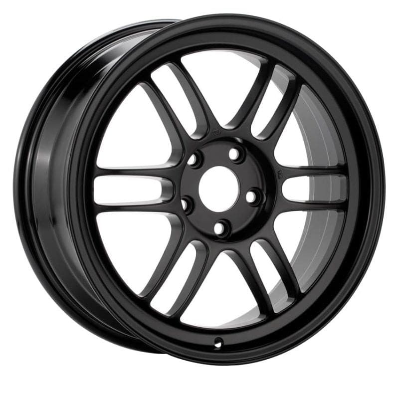 Enkei RPF1 17x8 5x100 45 mm Offset 73 mm Diámetro Rueda negra mate 02-10 WRX y 04 STI