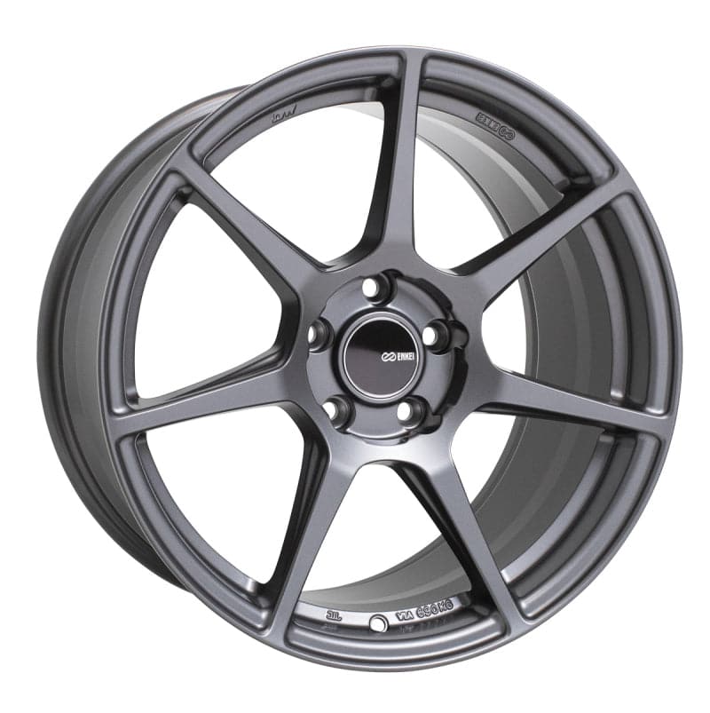 Enkei TFR 18x9.5 5x114.3 38mm Offset 72.6 Bore Diameter Matte Gunmetal Wheel (516-895-6538GM)