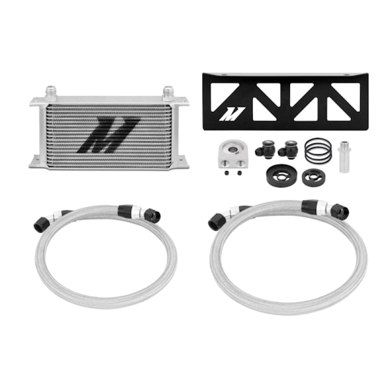 Mishimoto 13+ Subaru BRZ / 13-16 Scion FR-S / 13-21 Toyota GT-86 Oil Cooler Kit - Silver (MMOC-BRZ-13)