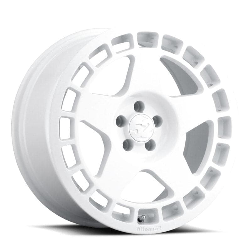 fifteen52 Turbomac 18x8.5 5x108 42mm ET 63.4mm Center Bore Rally White Wheel (TURRW-88558+42)