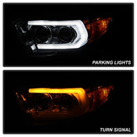 Spyder 16-18 Toyota Tacoma TRD Model Signature  Projector Headlights-Chrome (PRO-YD-TT16V1-SEQ-C)