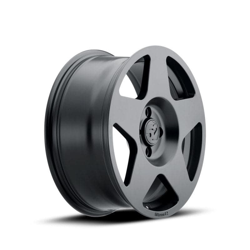 quince52 Tarmac 17x7.5 4x108 42mm ET 63.4mm Rueda negra de asfalto con orificio central (TARAB-77548+42)