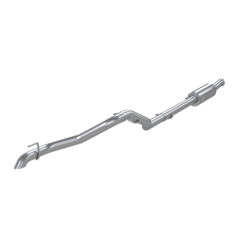 MBRP 2020 Jeep Gladiator 3.6L 2.5in Escape trasero simple con salida trasera de gato - Aluminizado (todoterreno)