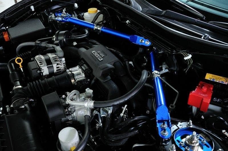 Cusco Power Brace Engine Room Bars for the BRZ & FR-S