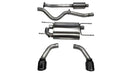 Corsa Toyota GR86/ 86/ Scion FRS / Subaru BRZ Black Tip Sport Cat-Back Exhaust