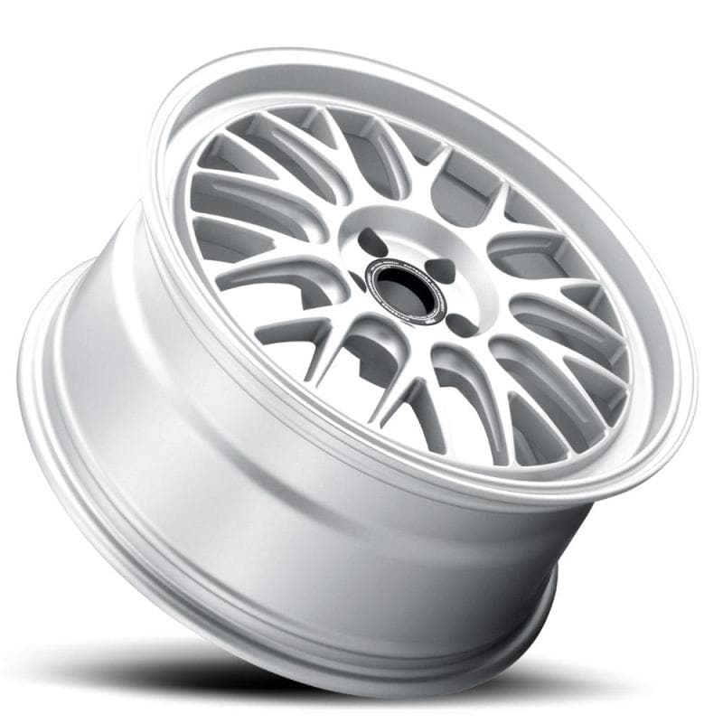 quince52 Holeshot RSR 19x9 5x108 45 mm ET 63,4 mm Rueda plateada radiante con orificio central