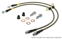 StopTech 11-15 Honda CR-Z / 09-14 Honda Fit Stainless Steel Front Brake Lines