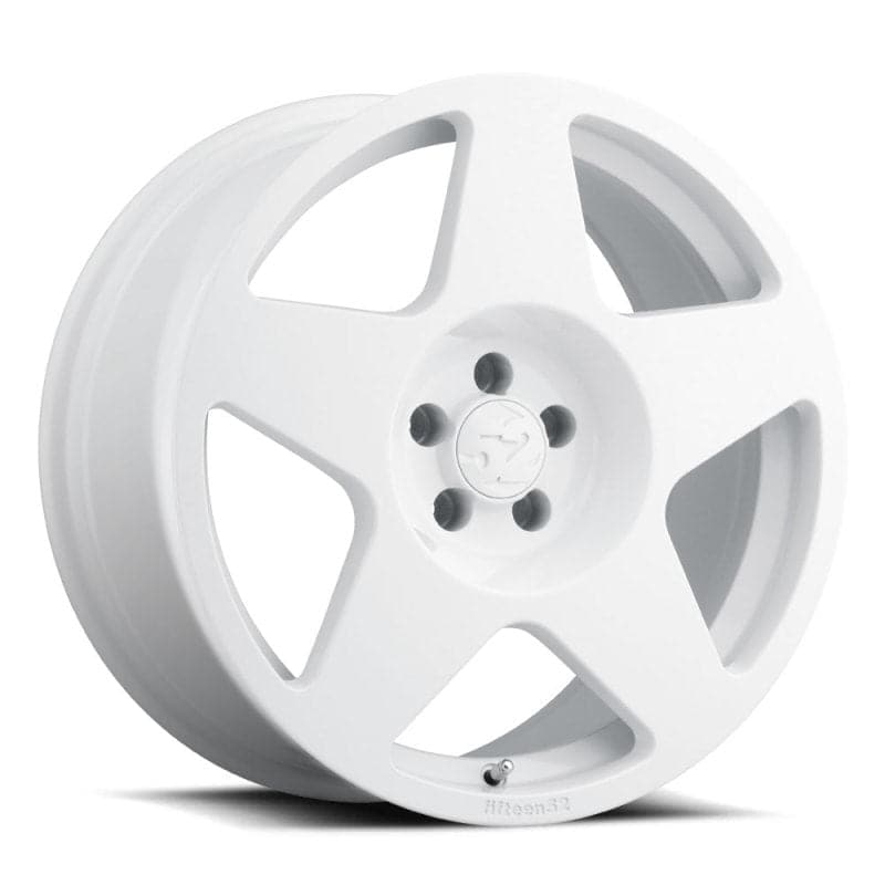 quince52 Tarmac 18x8.5 5x108 42mm ET 63.4mm Rueda central Rally blanca (TARRW-88558+42)