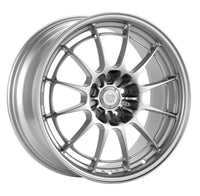 Enkei NT03+M 18x9.5 5x114.3 40mm Offset 72.6mm Bore Silver Wheel G35/350z (enk3658956540SP)