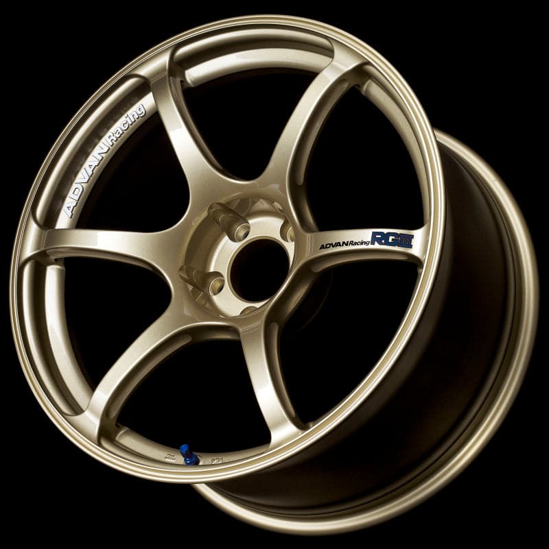 Rueda Advan RGIII 18x10.5 +15 5-114.3 Racing Gold Metallic