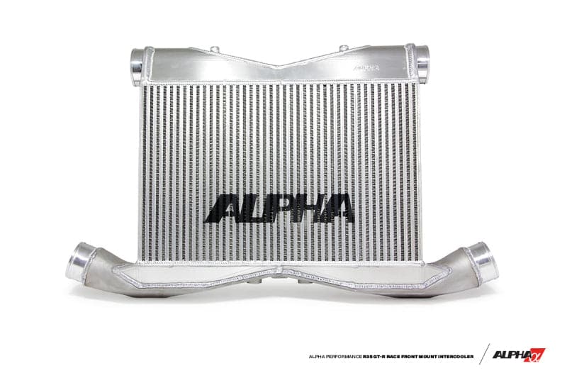 AMS Performance 2012+ Nissan GT-R Alpha Race Front Mount Intercooler w/Logo