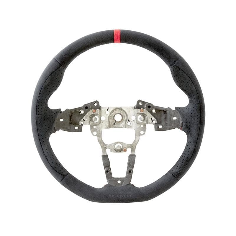 DAMD D-Shaped Suede Steering Wheel - 2016+ Mazda MX-5 Miata