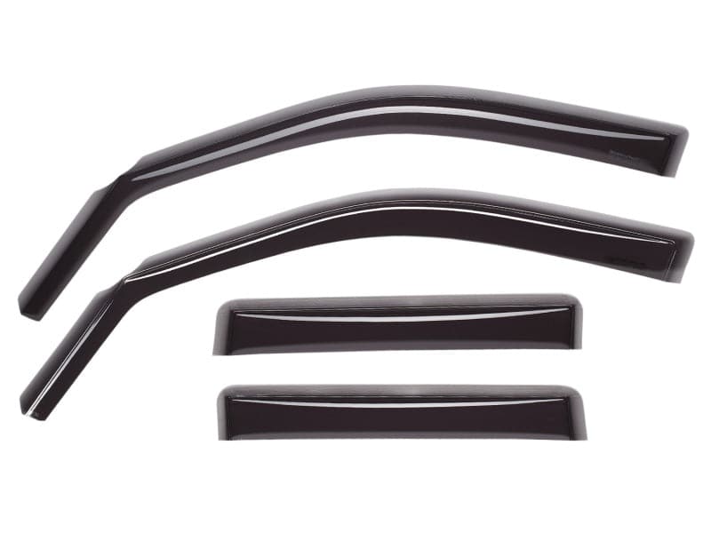 WeatherTech 12-14 Subaru Impreza / 13+ XV Crosstrek Front & Rear Side Window Deflectors - Dark Smoke