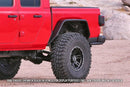 Guardabarros traseros de tubo de acero Fabtech (RAW) - Jeep Gladiator 4WD 2020