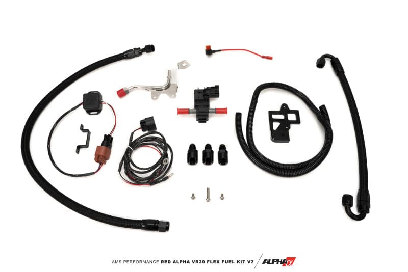 AMS Performance 2016-2020 Q50/Q60 Red Alpha Flex Fuel Kit V2 