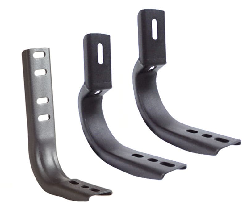 Go Rhino 2022+ Toyota Tundra Crew Max / Double Cab 4dr Soportes (para OE Xtreme SideSteps) - Tex. Blk (6844355)