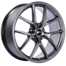 BBS CI-R 19x9.5 5x120 +25 Rueda protectora de llanta pulida plateada platino -82 mm PFS/Clip requerido