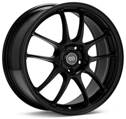 Rueda negra con desplazamiento Enkei PF01 de 15x8" 4x100 + 35 mm (460-580-4935BK)