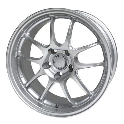 Rueda plateada con desplazamiento Enkei PF01 de 15x8" 4x100 + 35 mm (460-580-4935SP)