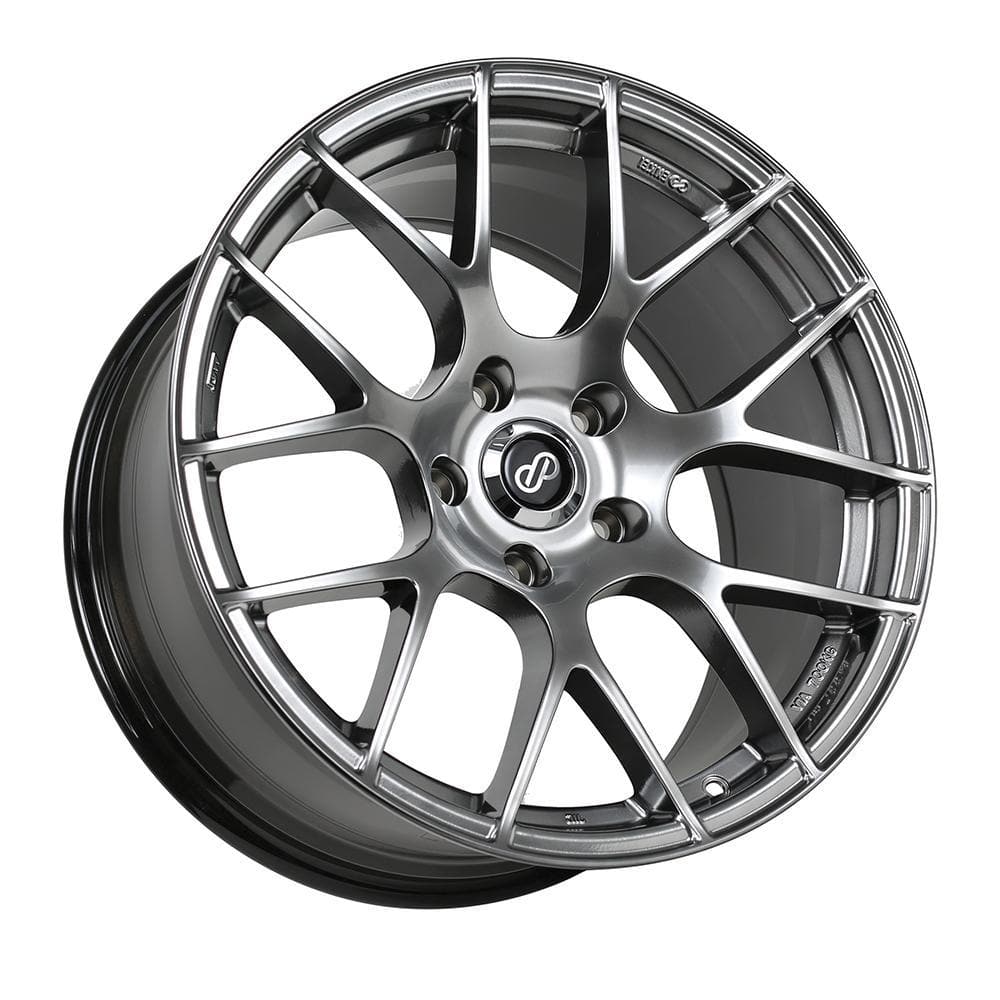 Enkei Raijin Hyper Plata 18x9.5 +35 5x114.3 (15+ WRX STI)