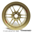 Enkei RPF1 - 17x9.0 +45 5x114.3 - Oro