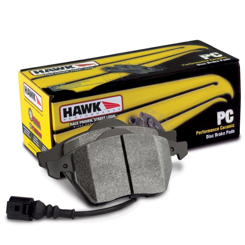 Hawk 03-06 Evo / 04-09 STi / 03-07 350z Pastillas de freno traseras de cerámica de rendimiento en pista (HB180Z.560)