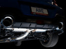 AWE Subaru BRZ/ Toyota GR86/ Toyota 86 Touring Edition Escape Cat-Back - Puntas plateadas cromadas