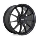 Rotiform R168 DTM Wheel 19x8.5 5x108/5x114.3 35 Offset - Satin Black