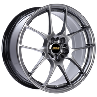 Rueda BBS RF 18x8 5x120 ET48 Diamond Black -82 mm PFS/clip requerido