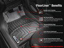 COBB 15-21 Subaru WRX / STI Front FloorLiner by WeatherTech - Black