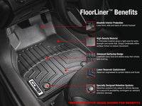 COBB 15-21 Subaru WRX / STI Front FloorLiner by WeatherTech - Black