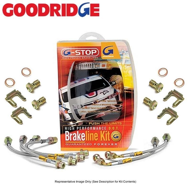 Goodridge 08-14 WRX, STI Líneas de freno G-Stop