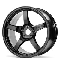 Rueda Gram Lights 57CR 18x10,5 +22 5x114,3 en negro brillante