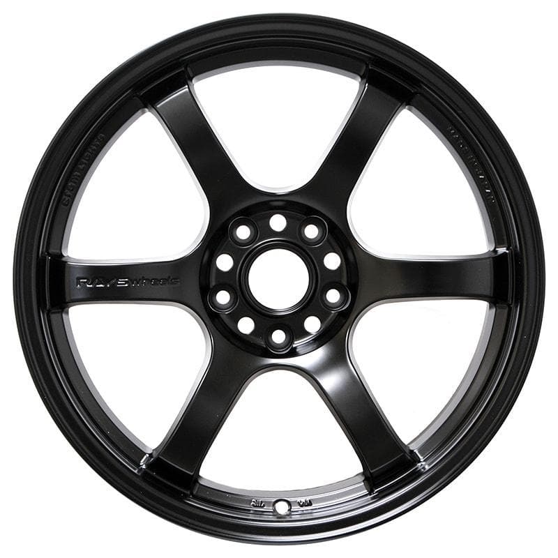 Gram Lights 57DR 18X9.5 +38 5-114.3 - Semi Gloss Black