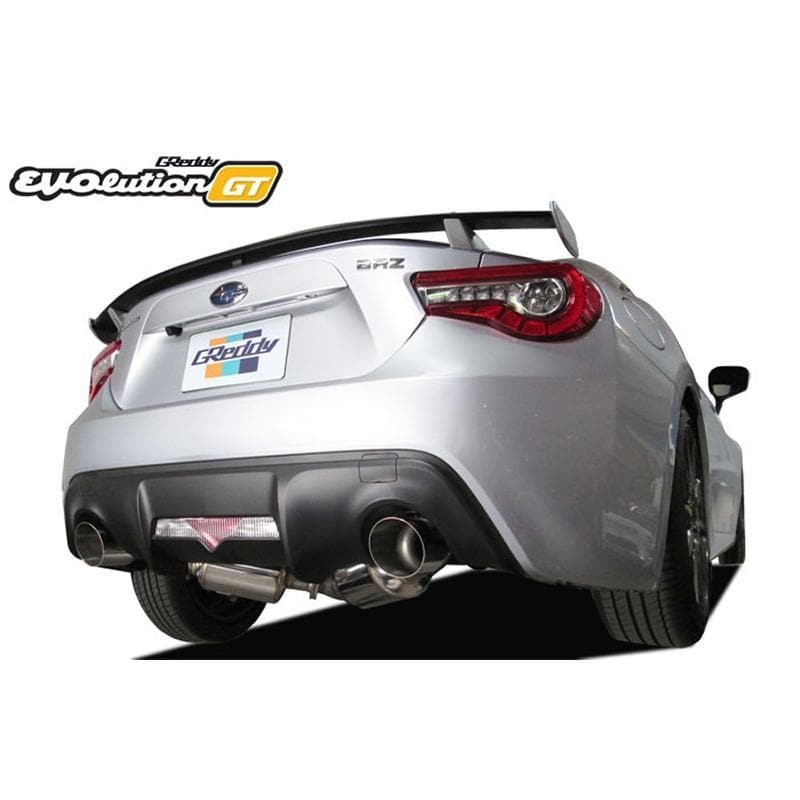 Escape con respaldo de gato GReddy EVOlution GT - 17+ Toyota 86 y Subaru BRZ