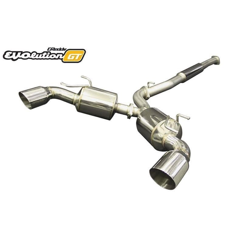 GReddy EVOlution GT Cat-Back Exhaust - 17+ Toyota 86 and Subaru BRZ