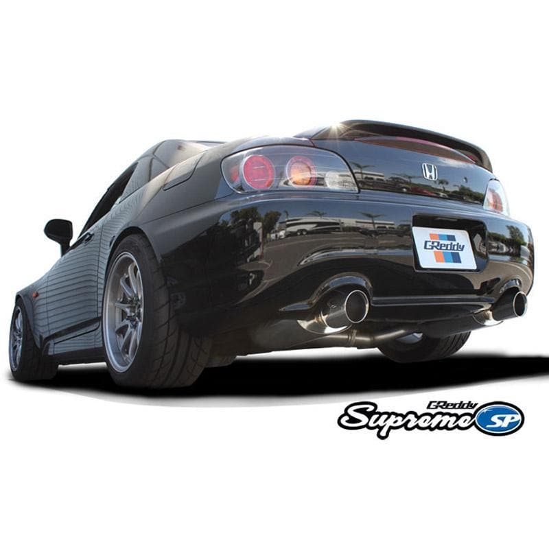 Escape con respaldo de gato GReddy Supreme SP - Honda S2000 2000-2009