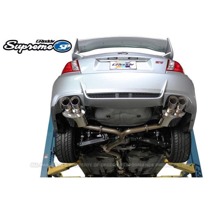 GReddy Supreme SP Exhaust - 11-14 Subaru Impreza WRX STI Sedan GVB