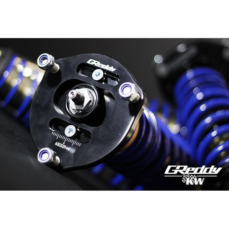 GReddy x KW Performance Coilovers for the 08-15 Mitsubishi Lancer Evolution X