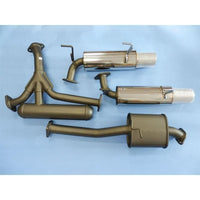 HKS Dual Hi-Power Cat-Back Exhaust - Honda S2000 AP1 AP2 00-09