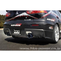 HKS Legamax Premium Cat-Back Exhaust - Mitsubishi Evolution X 2008-2015