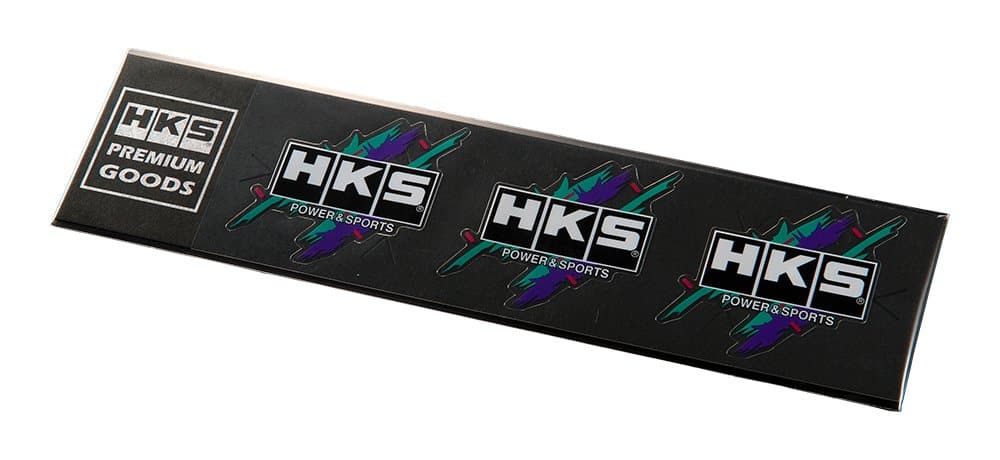 Juego de 3 pegatinas HKS Super Racing