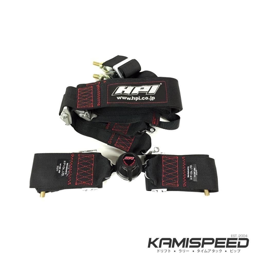 HPI 4-Point FIA-Approved Black Racing Safety Harness