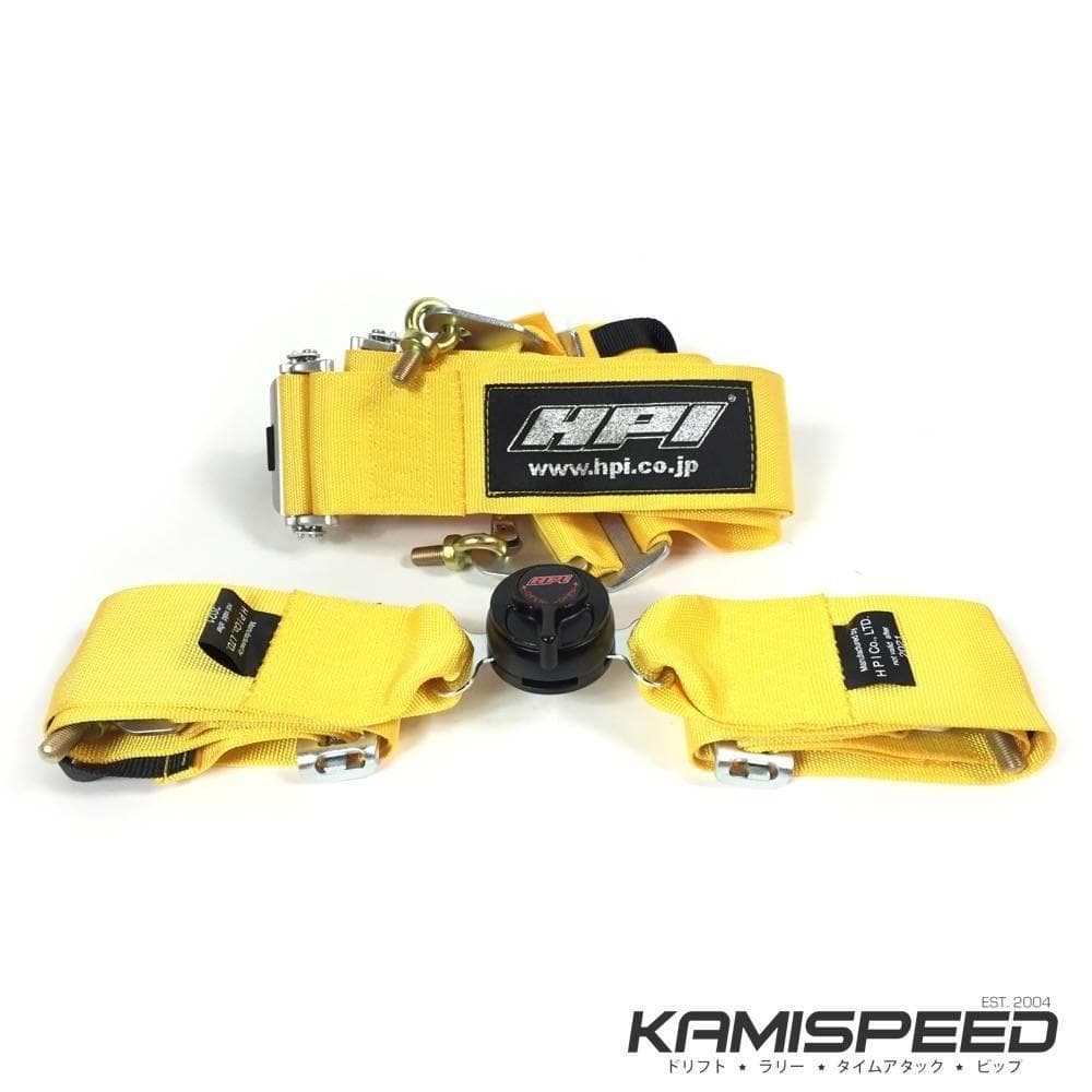 HPI 4-Point FIA-Approved Racing Harness - Yellow