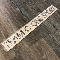 C-ONE Large Team Sticker