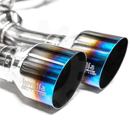 Invidia Gemini (R400) Titanium Tip Cat-Back Exhaust - 2011-2014 Subaru Impreza WRX/ STi Sedan