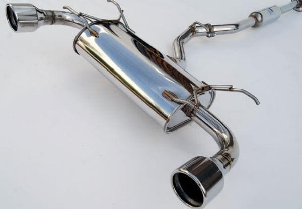 Invidia Q300 Cat-Back Exhaust Rolled Stainless Steel Tips - BRZ & FR-S 2012+