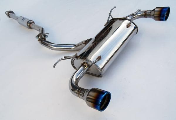 Invidia Q300 Cat-Back Exhaust Rolled Titanium Tips - BRZ & FR-S 2012+