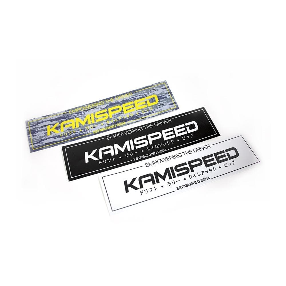 Kami Speed 8.5-Inch Lifestyle Bumper Sticker